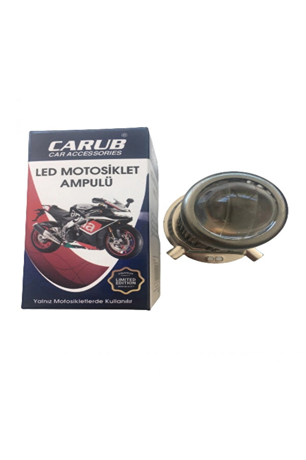 Carub Led Far Ampül Metal Gövde Füme Kasa H-4 Uzun Kısa Vardır Kısa Sarı Uzun Beyaz