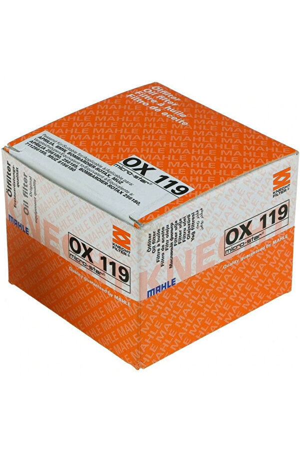Mahle Ox 119 Knecht- Bmw F 650-G 650 Yağ Fi̇ltresi̇