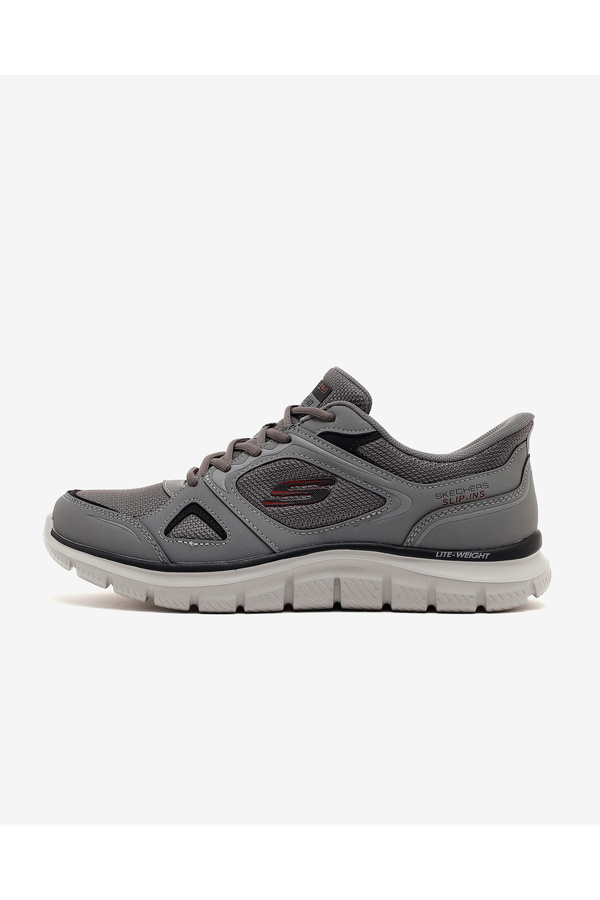 SKECHERS Track - Ezral Erkek Gri Spor Ayakkabı 233039TK Ccrd