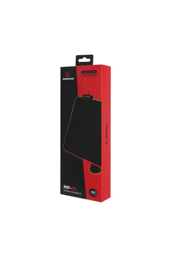 Ezere Mp-21 Pulsar M Rgb 252X328X3Mm Rgb Led Mouse Pad (Siyah)(1923) - Karbul4629-9101