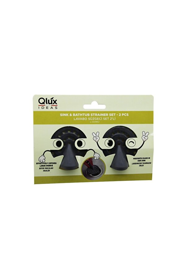 Go İthalat Qlux L-00962 2Pcs Lavabo Süzgeç Set