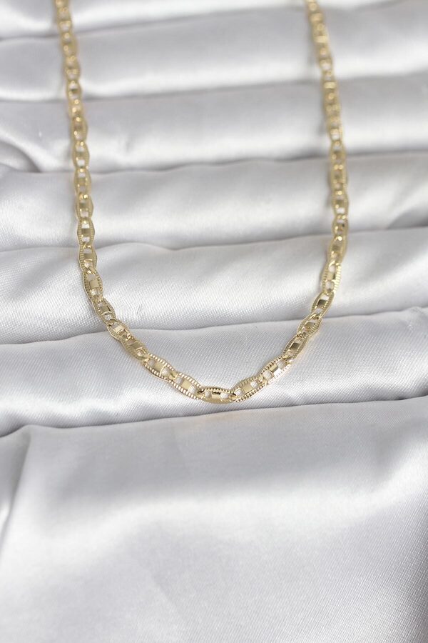 Evi̇mdeyokyok Cm 14K Gold Renk Kesi̇m Zi̇nci̇rli̇ Model 60 Cm Kadın Kolye Tj-Bko10981