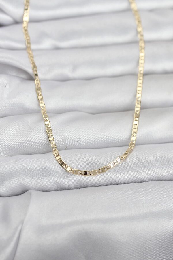 Evi̇mdeyokyok Cm 14K Gold Renk Zi̇nci̇r Model 60 Cm Kadın Kolye Tj-Bko10970