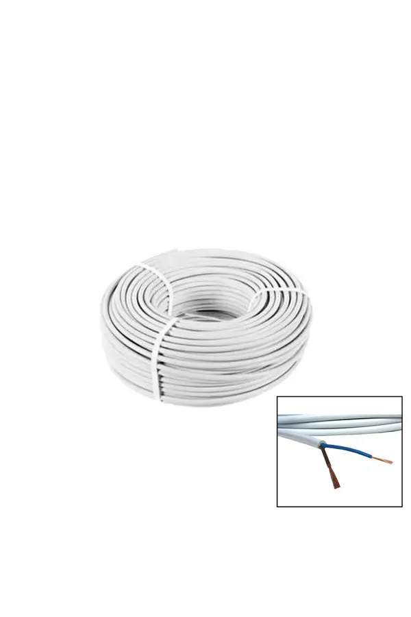Go İthalat 2X1.5Mm Ttr Kablo 100Mt Cca Kablo H05 W-F