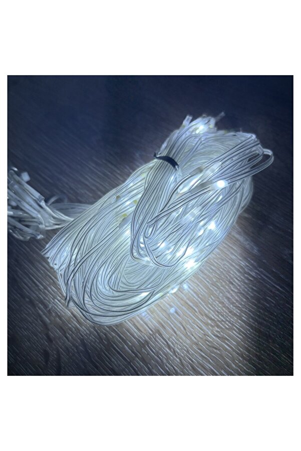 Evi̇mdeyokyok 2 X 2 Perde Led 192 Led Beyaz Işık Mz-14-5