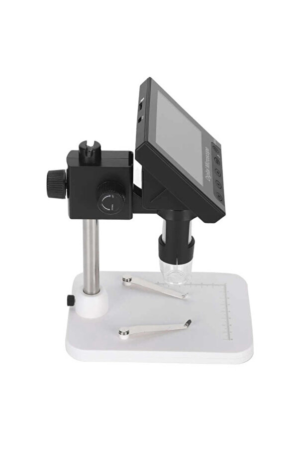 Evi̇mdeyokyok 1000X 2.0Mp Usb Di̇ji̇tal Elektroni̇k Mi̇kroskop 8 Lcd Ekran Vga Büyüteç Dm4S