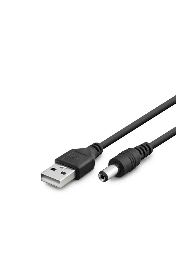 Evi̇mdeyokyok Tablet Şarj Kablosu Usb To 5.5*2.5 1M Si̇yah Hdx1323