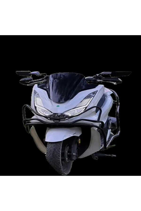 Alkan Mb Honda Pcx 125 H2 Kanat Ayna Katlanır Naked Model Tam Uyumlu Si̇yah