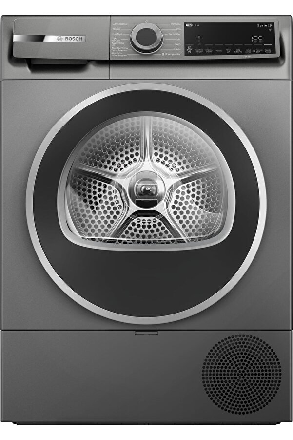 Bosch WQJ2520RTR 10 Kg Antrasit-Siyah Kurutma Makinesi