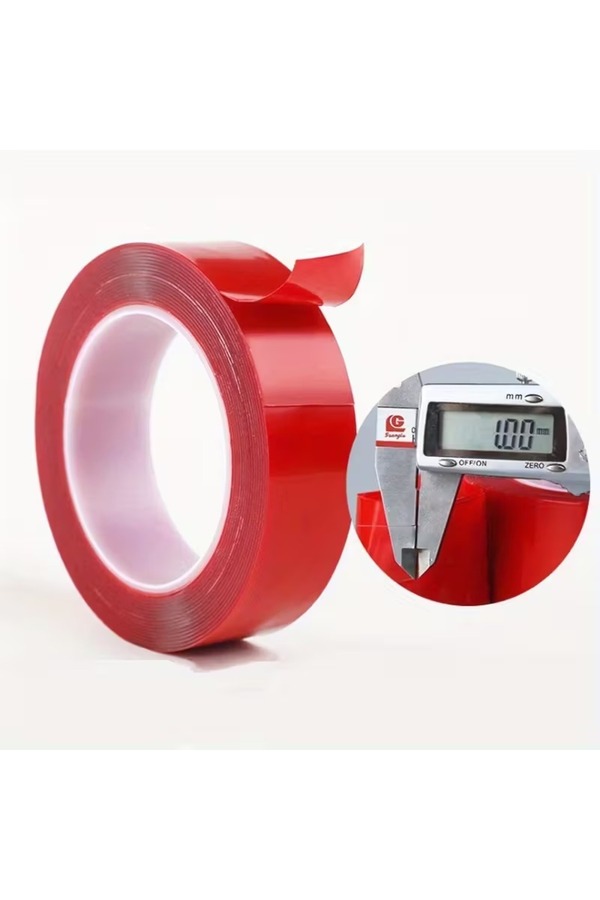 Evi̇mdeyokyok Si̇li̇kon Çi̇ft Taraflı Montaj Bantı Şeffaf Tape 50 Mm X 5 Mt