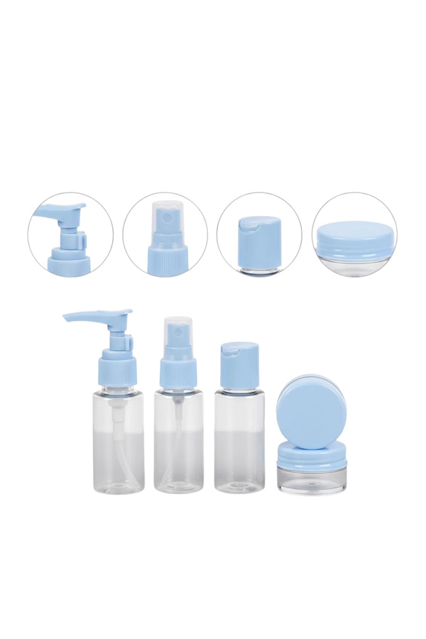 Trendlia Seyahat İçin 5’Li Şeffaf Dolum Şişesi Seti 30 Ml