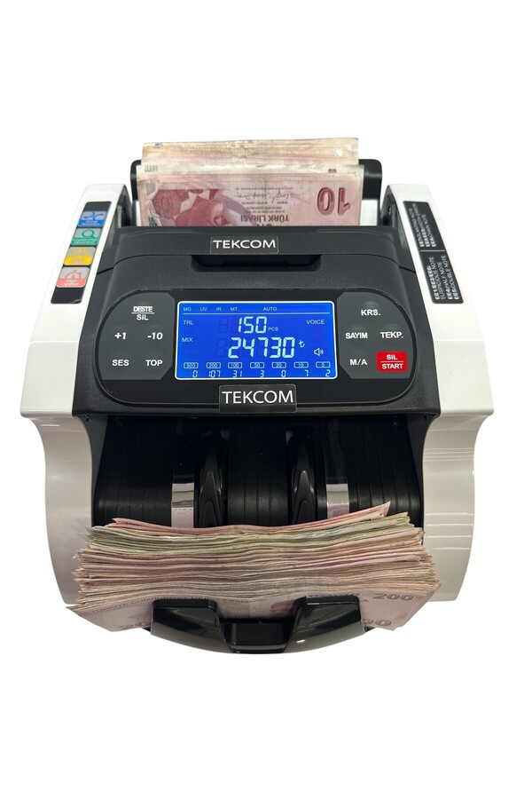 Tekcom TL Karışık Para Sayma Makinesi NX421T