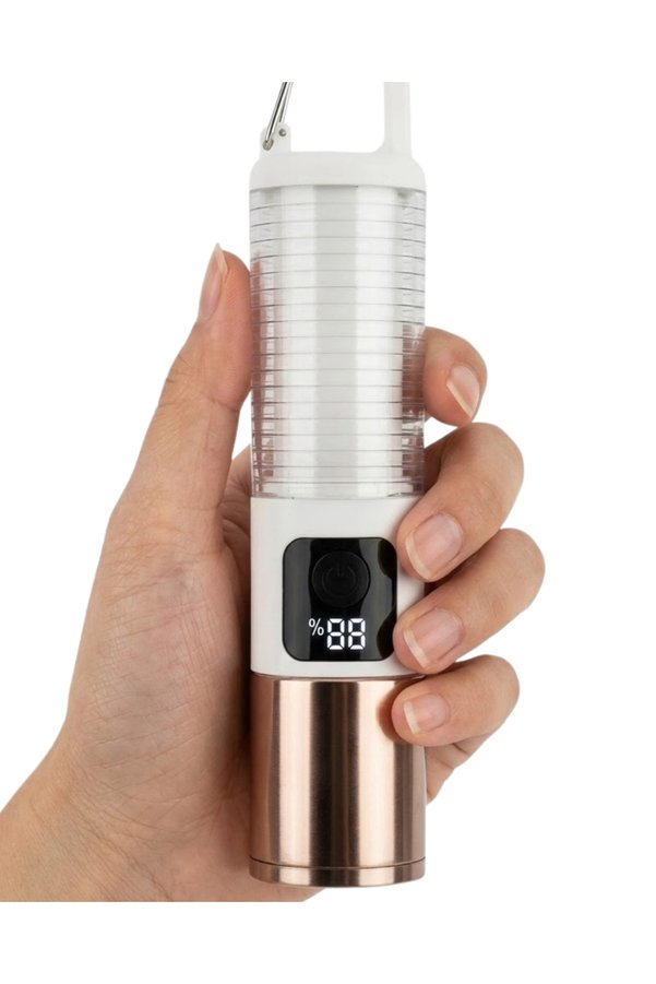 Eco Lounge Taşınabilir Led Kamp Feneri Usb Şarjlı Yüksek Parlaklık 500 Lümen Güç Göstergeli
