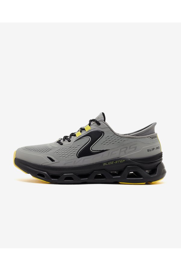 SKECHERS Glıde-Step Altus Erkek Gri Spor Ayakkabı 232921 Gybk