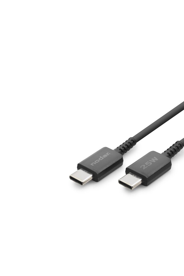 Evi̇mdeyokyok Type-C Şarj Ve Data Kablosu 25W 1 M - Si̇yah Nd1101