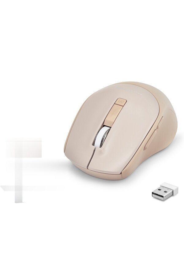 Evi̇mdeyokyok Kablosuz Mouse 600/1600 Dpi̇ - Altın Hdx3408P