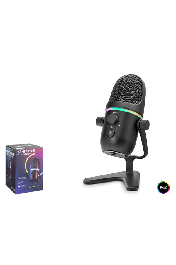 Evi̇mdeyokyok Profesyonel Çi̇ft Modlu Rgb Mi̇krofon 192 Khz / 24 Bi̇t Type-C - Si̇yah Me5