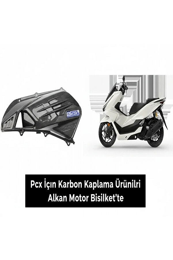 Alkan Mb Honda Pcx125 2021 Ve Sonrası Hava Fi̇ltre Kapağı Karbon Kaplama