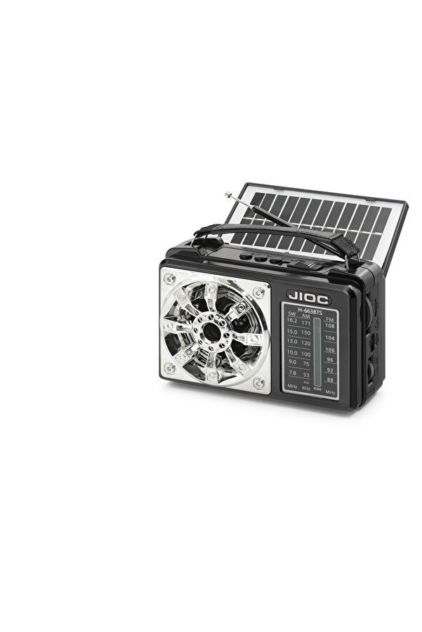 Evi̇mdeyokyok Nostalji̇k Kamp Ve Outdoor Solar Şarjli̇ Tws Taşi̇nabi̇li̇r Hoparlör H663Bts