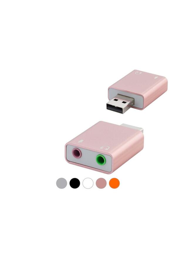 Evi̇mdeyokyok Usb Hari̇ci̇ Ses Kartı 7.1 - Gümüş Hdx5272