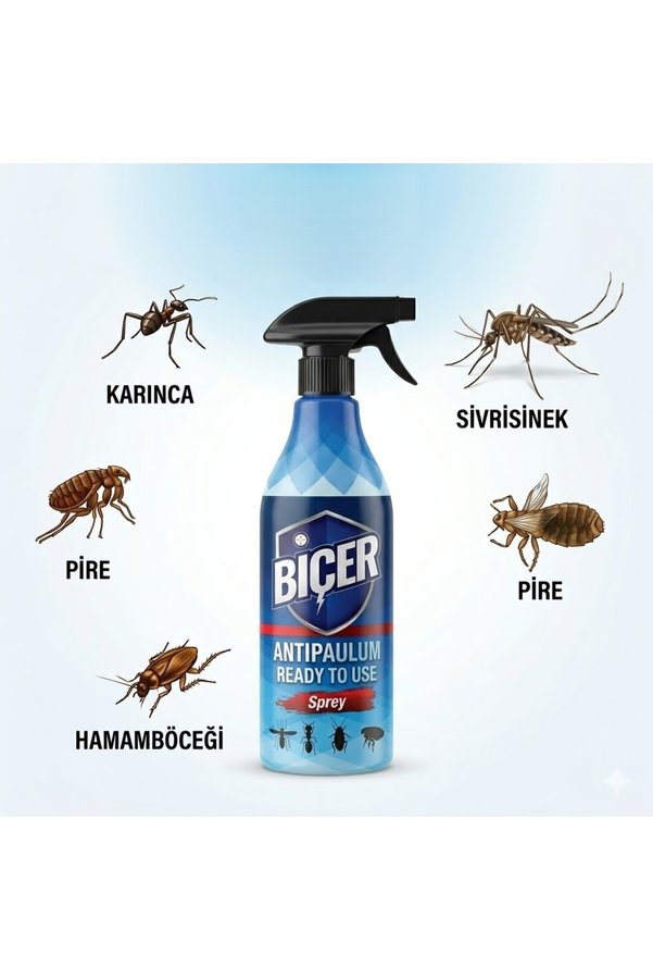 Avcı Haşere Öldürücü Biçer Antipaulum Sprey 500 Ml "Karınca , Sivrisinek , Hamamböceği )