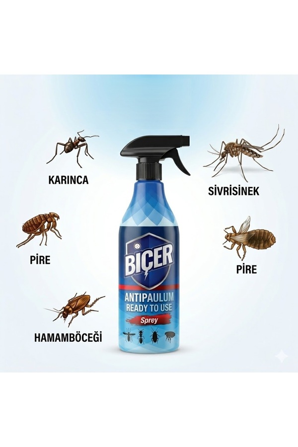 Avcı Haşere Öldürücü Biçer Antipaulum Sprey 500 Ml "Karınca , Sivrisinek , Hamamböceği )