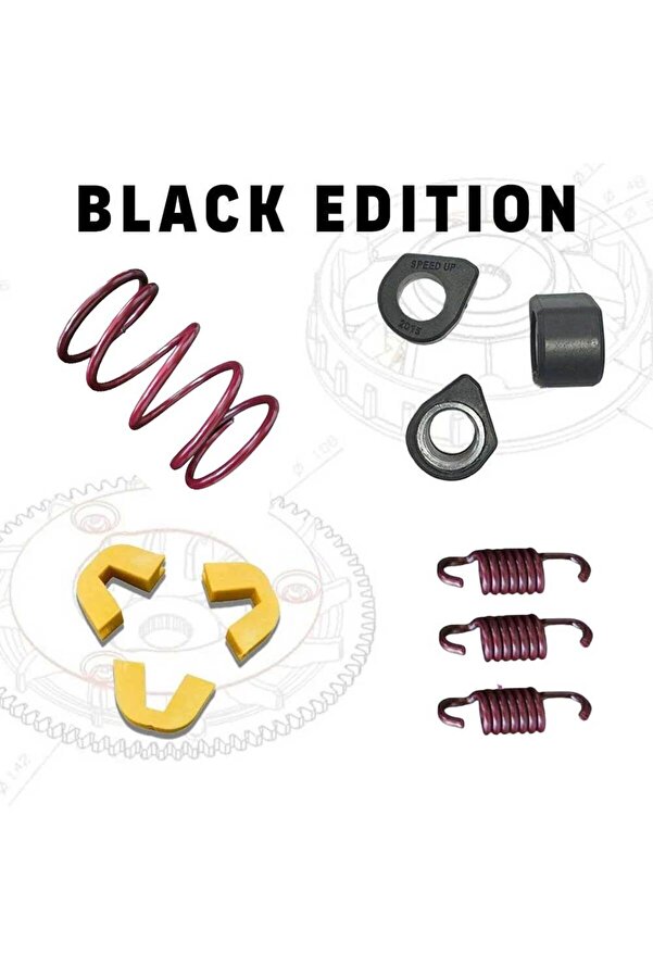 Speed Up Yayınları Rks Reale 125 Speed Up Black Edi̇ti̇on Paketi̇ - 1500 Rpm - 18 Gram