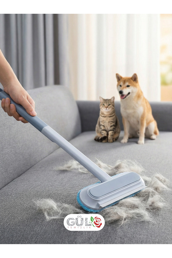 Genel Markalar Gül Çok Fonksiyonlu Evcil Hayvan Kedi Köpek Koltuk Halı Tüy Alma Fırçası