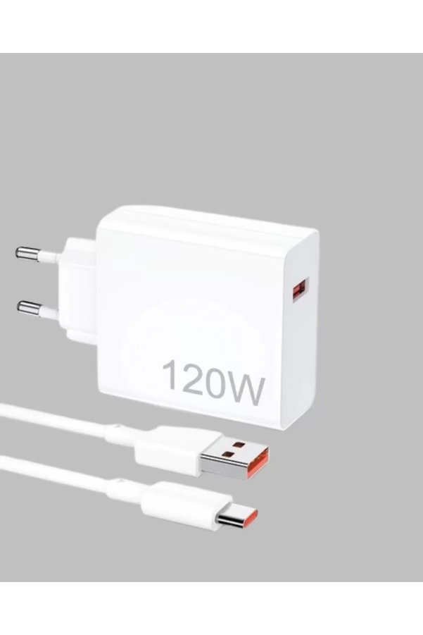Ethab Giyim 120 Watt Type C Şarj Başlığı Poco X3 X4 X5 Pro Uyumlu - Glst2120-2378