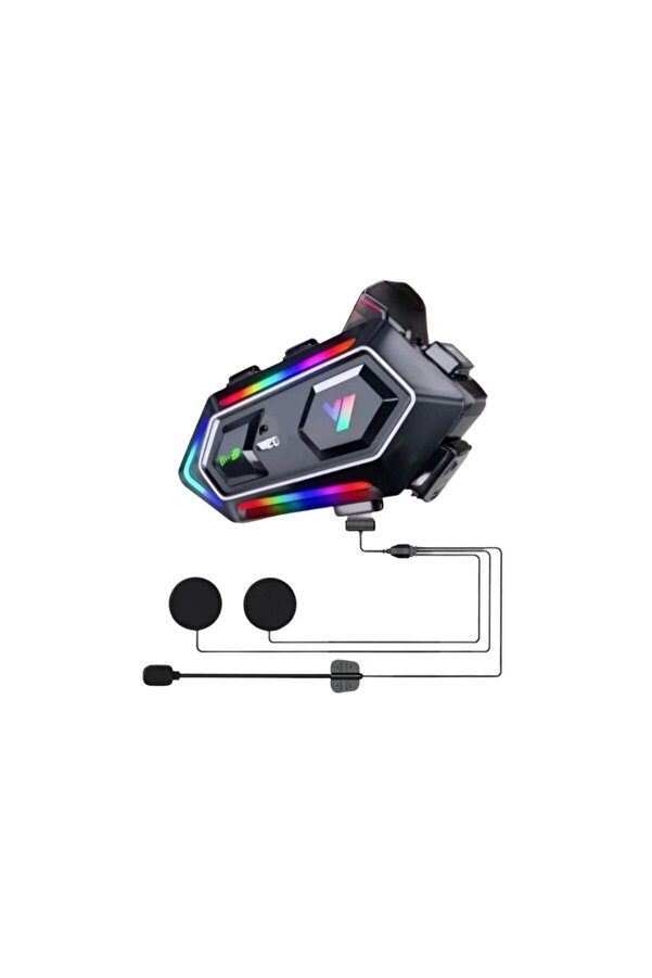 Ethab Gi̇yi̇m Ipx6 Su Geçi̇rmez Intercom 1000M Bağlantı 1000Mah Batarya Rgb Işıklı - Glst1764-8060