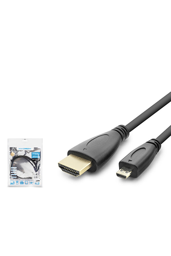 Evi̇mdeyokyok Hdmi̇ To Mi̇cro Hdmi̇ Kablo 1.5 M - Si̇yah Hdx2007