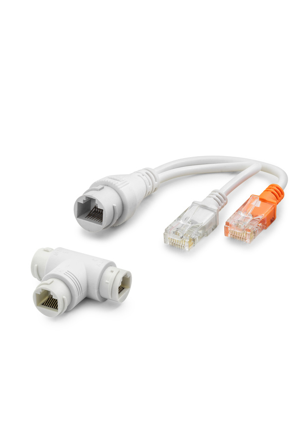 Evi̇mdeyokyok Poe Spli̇tter - T Ti̇pi̇ Su Geçi̇rmez Rj45 Veri̇ + Güç Ayi̇ri̇ci̇ Nd2451