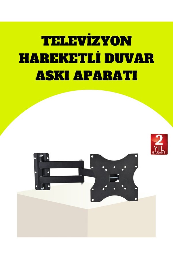 Etc Vesa Uyumlu Hareketli Tv Askı Aparatı Kolay Montaj - Mmmmmm2595-4244