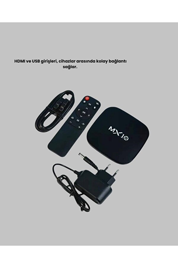 Ethab Gi̇yi̇m Mi̇ Box S 4K Androi̇d Tv Box – Google Asi̇stan Dolby Ses 8 Gb Hafıza Chromecast Dest - Glst1920-251