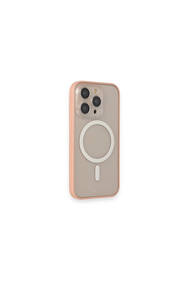 Evi̇mdeyokyok Apple İphone 14 Pro Max Kılıf Grand Magneti̇csafe Kapak - Pembe