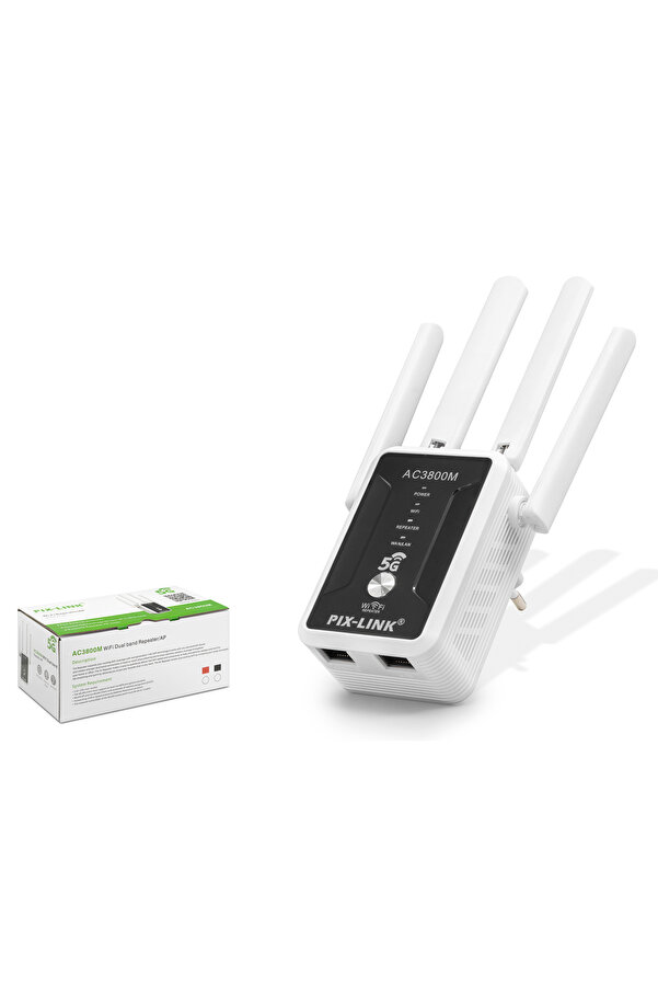 Evi̇mdeyokyok Wi̇fi̇ Repeater Router Access Poi̇nt Ac3800 Dual Band 5 Ghz Ac32Q