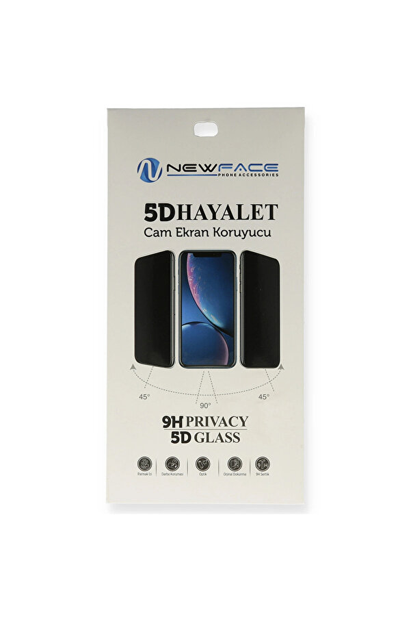 Evi̇mdeyokyok Vi̇vo Y53S 5D Hayalet Cam Ekran Koruyucu