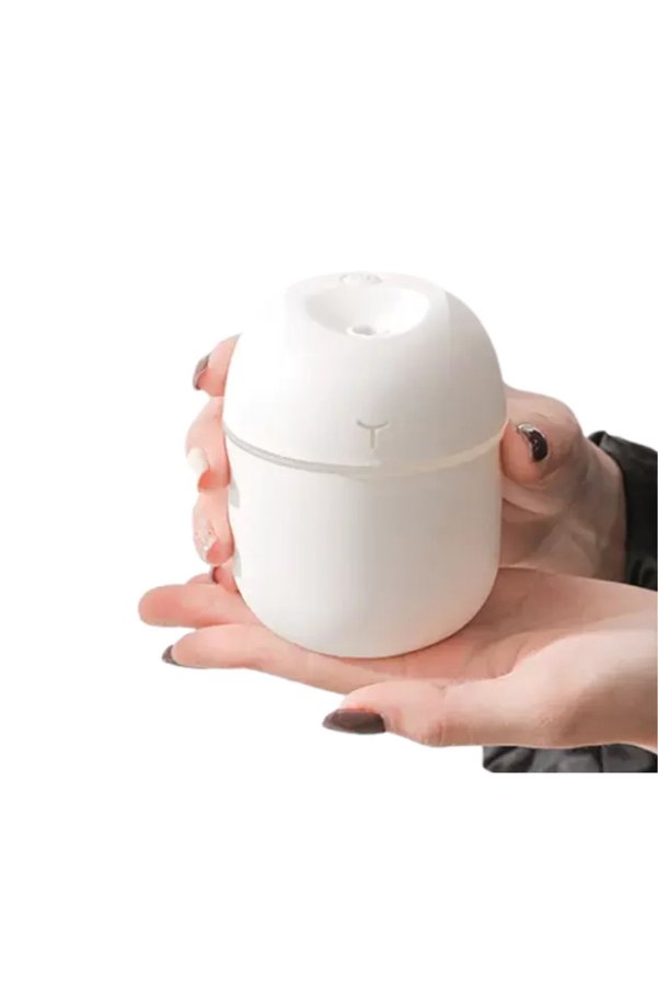 Ethab Giyim Kompakt Mini Hava Nemlendirici 5 Esans Hediyeli Led Işıklı Usb Aromaterapi Cihaz - Glst2677-624