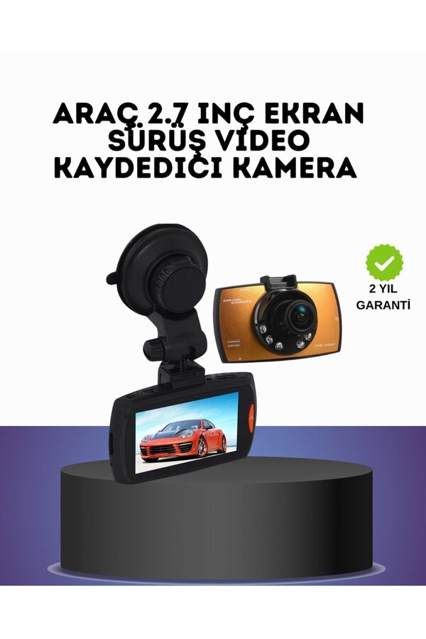 Ethab Gi̇yi̇m Hd Araç Kamerası 2.7 İnç Ekran G Sensor Destekli̇ - Glst2492-5910
