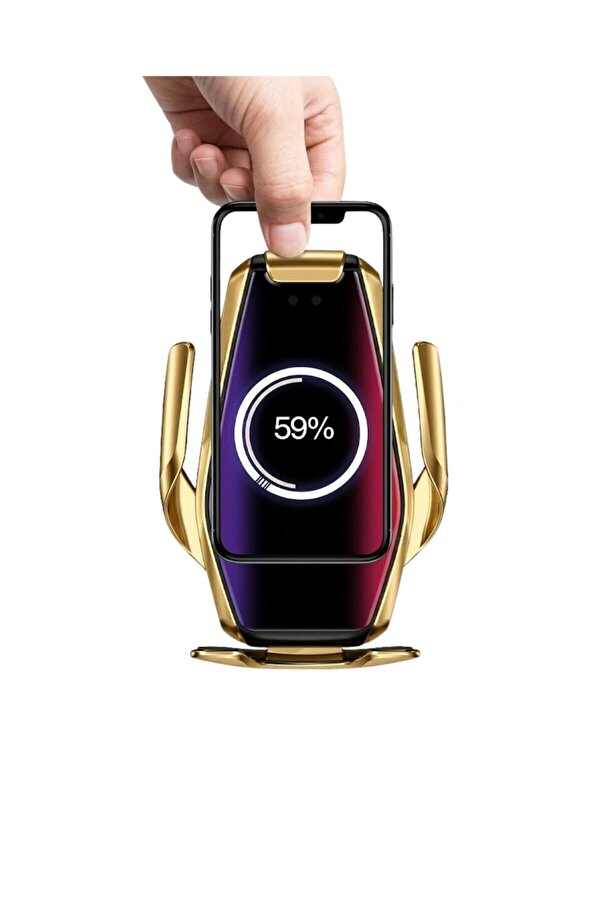 Ethab Gi̇yi̇m Araç Havalandırma Telefon Tutucu Kablosuz Şarj Destekli̇ Akıllı Sensörlü - Glst9827-7447