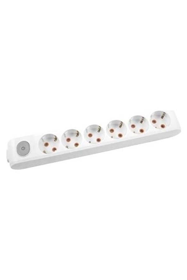 Vi̇ko Multi̇-Let Altılı Pri̇z Anahtarlı Topraklı