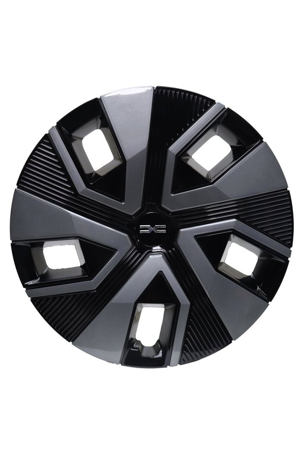 OTOCİRİT Jant Kapağı Kırılmaz 16" Siyah-Gri Dacia Sandero Yeni Model