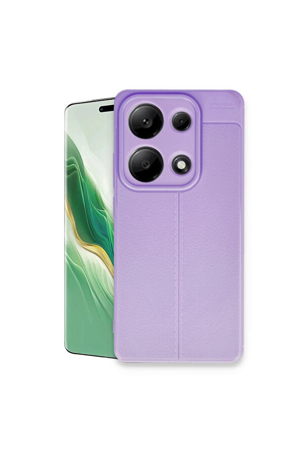 Evi̇mdeyokyok Xi̇aomi̇ Redmi̇ Note 13 Pro 4G Kılıf Auto Focus Kapak - Li̇la