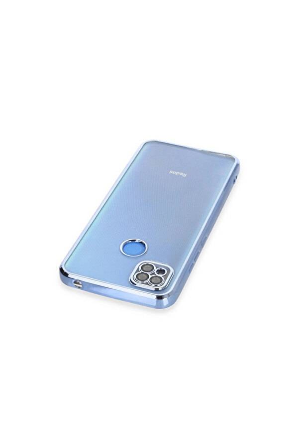 Evi̇mdeyokyok Xi̇aomi̇ Redmi̇ 9C Kılıf Razer Lensli̇ Si̇li̇kon - Açık Mavi̇