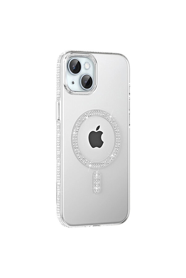 Evi̇mdeyokyok Joko Apple İphone 14 Move Taşlı Magsafe Kapak - Natural Grey
