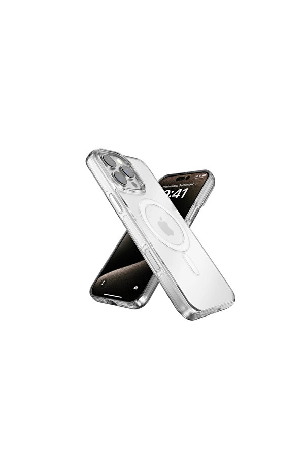 Evi̇mdeyokyok Joko Apple İphone 16 Pro Gleam Pc Sert Magsafe Kılıf - Şeffaf