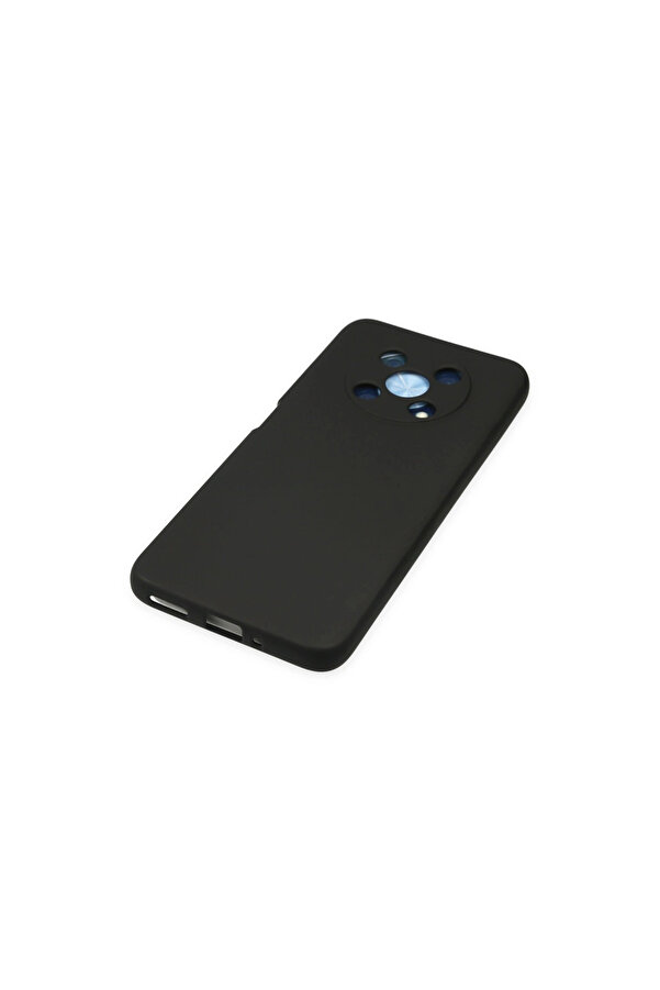 Evi̇mdeyokyok Huawei̇ Nova Y90 Kılıf Nano İçi̇ Kadi̇fe Si̇li̇kon - Si̇yah