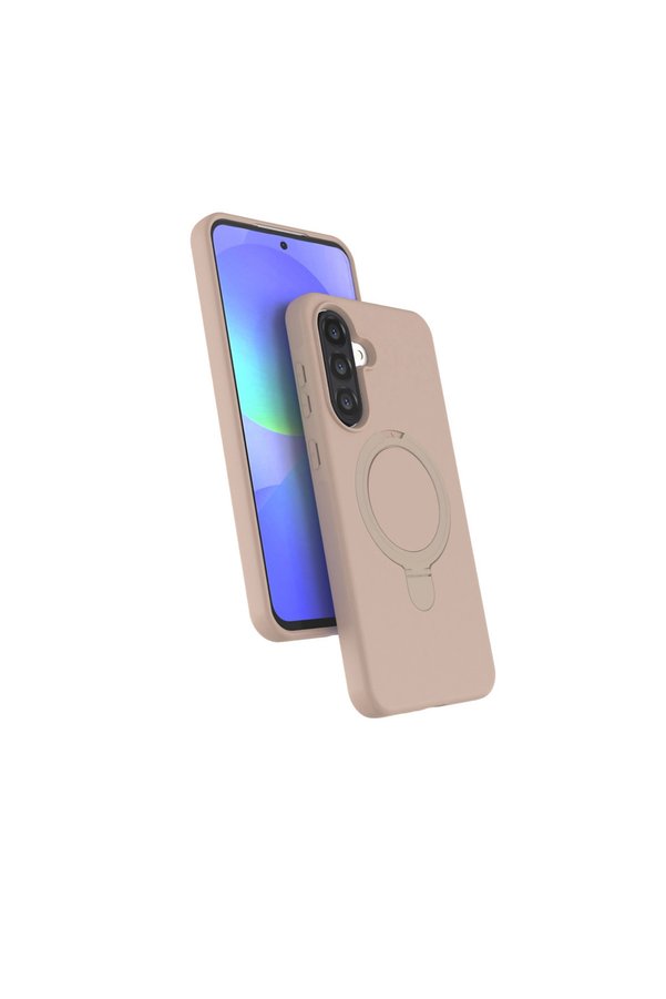 Evimdeyokyok Samsung Galaxy A26 Regal Magsafe Standlı Kapak - Çöl Titanyum