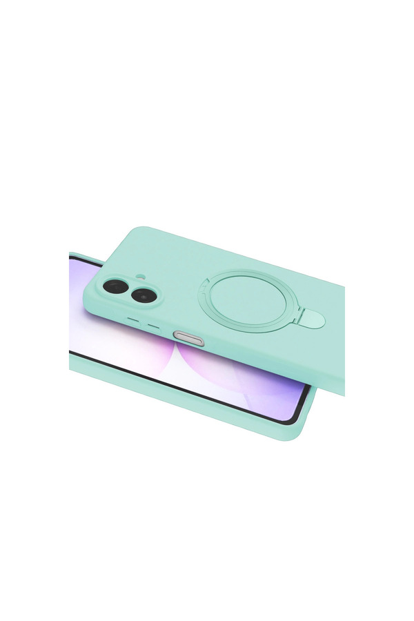 Evi̇mdeyokyok Samsung Galaxy A07 4G Regal Magsafe Standlı Kapak - Su Yeşi̇li̇