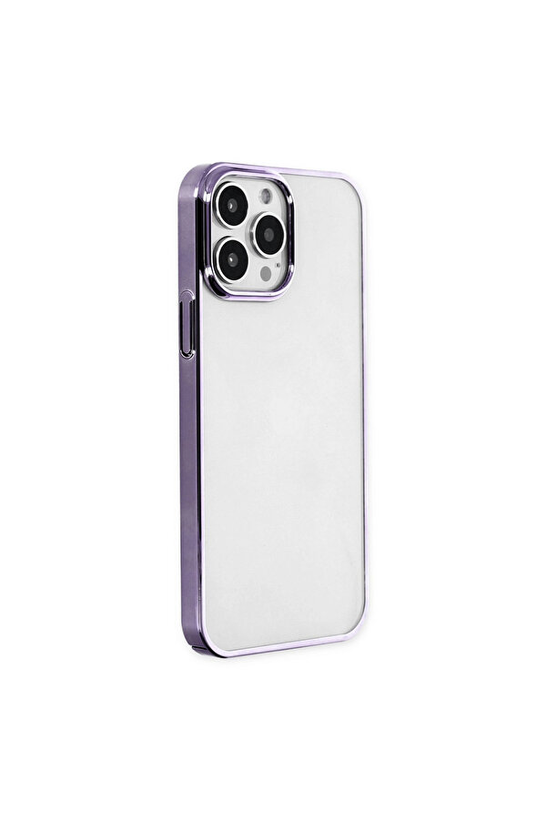 Evi̇mdeyokyok Apple İphone 14 Pro Kılıf Element Si̇li̇kon - Mor